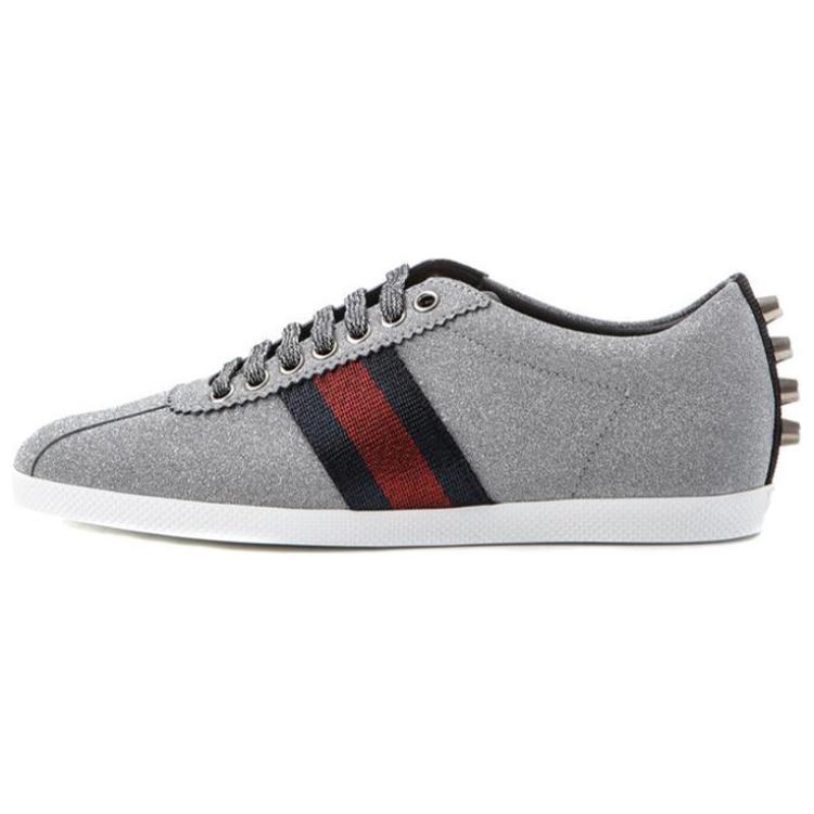 (Women) Gucci Web Sneaker 'Glitter Studs' 419544-KW040-8162