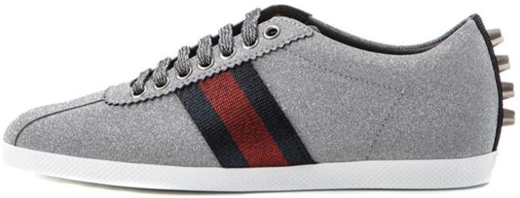 (W) Gucci Web Sneaker ''Glitter Studs'' Glitzer Nieten-Sneaker. 419544-KW040-8162 Buy (W) Gucci Web Sneaker ''Glitter Studs'' Glitzer Nieten-Sneaker. 419544-KW040-8162