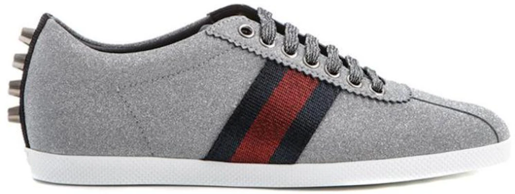 (W) Gucci Web Sneaker ''Glitter Studs'' Glitzer Nieten-Sneaker. 419544-KW040-8162 Order (W) Gucci Web Sneaker ''Glitter Studs'' Glitzer Nieten-Sneaker. 419544-KW040-8162