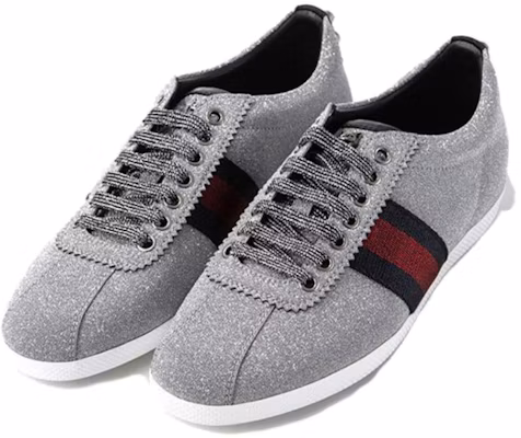 (W) Gucci Web Sneaker ''Glitter Studs'' Glitzer Nieten-Sneaker. 419544-KW040-8162 Lookbook (W) Gucci Web Sneaker ''Glitter Studs'' Glitzer Nieten-Sneaker. 419544-KW040-8162