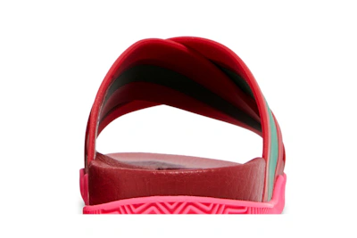 (Women) Gucci Web Stripe Slide Sandal 'Coral'
