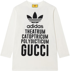 (W) Gucci Kaos Lengan Panjang Putih dengan Logo Print Leher Bulat 721393-XJEXL-9095 Buy (W) Gucci Kaos Lengan Panjang Putih dengan Logo Print Leher Bulat 721393-XJEXL-9095