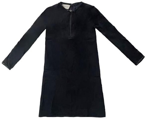 (W) グッチ レディース ブラック 無地 長袖 ミディドレス 623423-XJCI8-1000 Buy (W) グッチ レディース ブラック 無地 長袖 ミディドレス 623423-XJCI8-1000