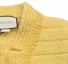 Shop (W) GUCCI 女款黃色純色針織開襟長袖外套 SS23 休閒穿搭 598738-XKA4Z-7122