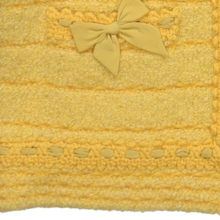 (Women) GUCCI Women’s Yellow Solid Color Knit Cardigan Long Sleeve SS23 Casual Wear 598738-XKA4Z-7122 圖 7