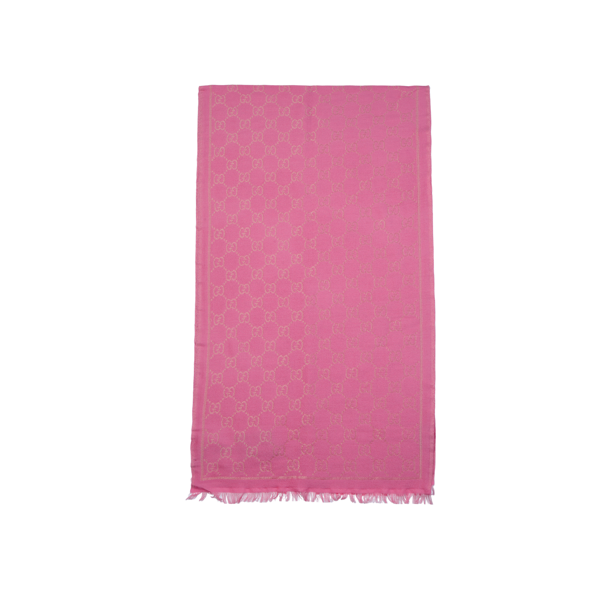(Women) GUCCI Wool Knit Scarf - Japanese/British Style 627872-3GF66-5600