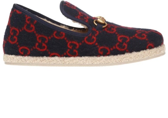 (W) Mocasines de Lana Gucci 'Azul Marino' 575850-G3840-4166 Order (W) Mocasines de Lana Gucci 'Azul Marino' 575850-G3840-4166