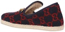 Shop (W) Mocasines de Lana Gucci 'Azul Marino' 575850-G3840-4166