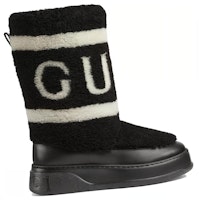 (W) Gucci羊毛圆头懒人短靴'黑色' 769511-FACQ5-1071 Order (W) Gucci羊毛圆头懒人短靴'黑色' 769511-FACQ5-1071