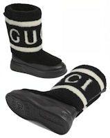 (W) Gucci羊毛圆头懒人短靴'黑色' 769511-FACQ5-1071 Purchase (W) Gucci羊毛圆头懒人短靴'黑色' 769511-FACQ5-1071