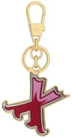 (Women) GUCCI X-Shaped Stylish Keychain - Red. 727996-JCFUG-8555 (Women) GUCCI X-Shaped Stylish Keychain - Red. 727996-JCFUG-8555
