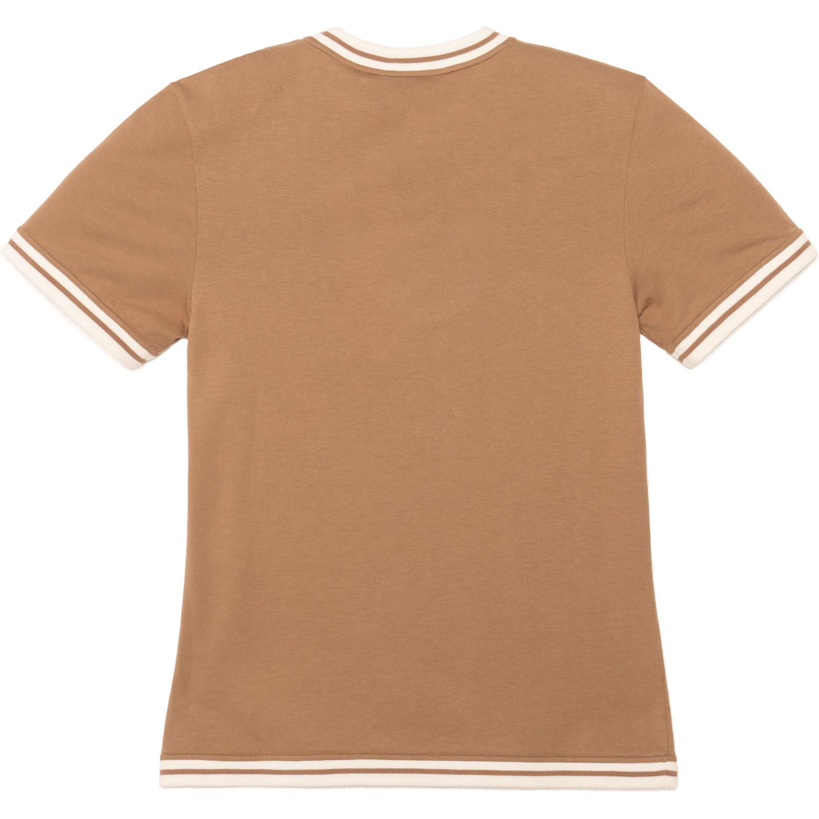 (Women) GUCCI adidas  Logo Print Cotton Crewneck T-Shirt Beige SS23. 723405-XJE2D-2441 圖 3