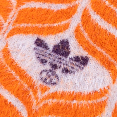 (Women) GUCCI x adidas Logo Print Knit Crewneck Long-Sleeve Sweater Orange 722850-XKCQ6-7268 Purchase (Women) GUCCI x adidas Logo Print Knit Crewneck Long-Sleeve Sweater Orange 722850-XKCQ6-7268