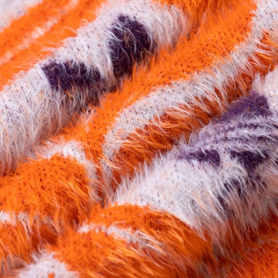 (Women) GUCCI x adidas Logo Print Knit Crewneck Long-Sleeve Sweater Orange 722850-XKCQ6-7268 Details for (Women) GUCCI x adidas Logo Print Knit Crewneck Long-Sleeve Sweater Orange 722850-XKCQ6-7268