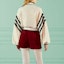 Details for (Women) GUCCI x adidas Stripe Logo Embroidered Zip Jacket Beige. 693618-XJEG4-9752