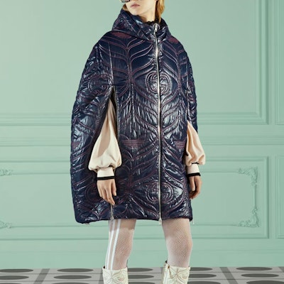 (Women) Gucci x Adidas FW22 Logo Embroidered Zip Jacket Deep Blue 727794-ZALFP-4330 Lookbook (Women) Gucci x Adidas FW22 Logo Embroidered Zip Jacket Deep Blue 727794-ZALFP-4330