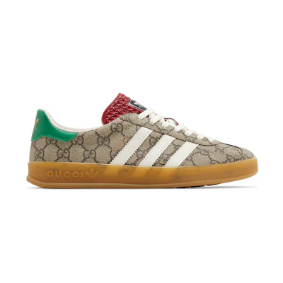 (W) Gucci adidas Gazelle 'Beige GG Monogram'