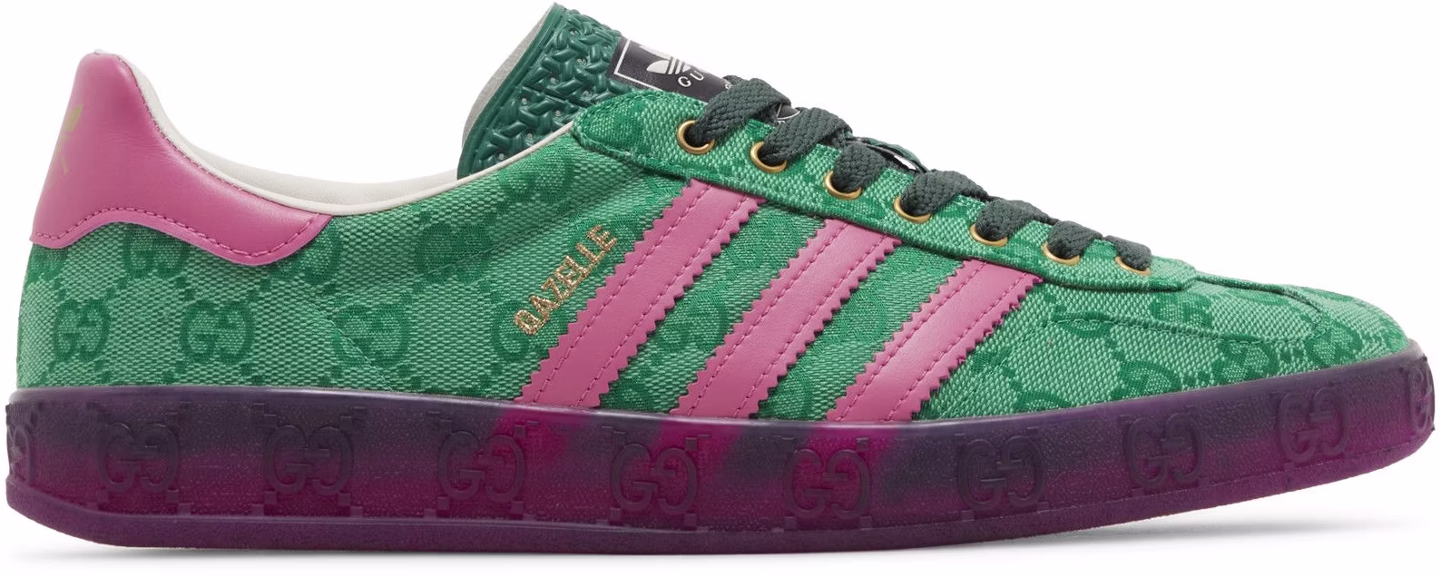 gucci-x-adidas-gazelle-green-gg-monogram-wmns