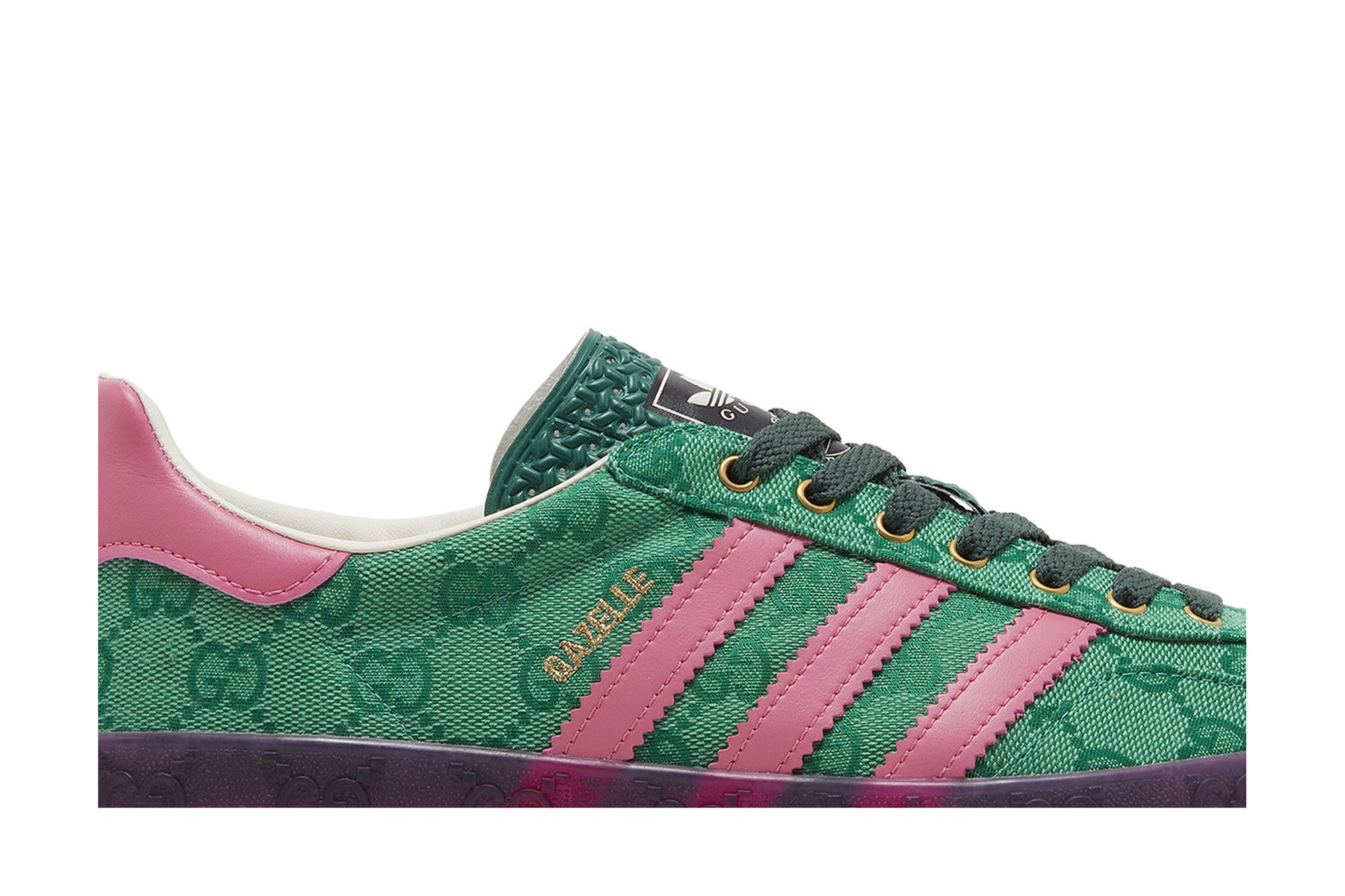 Order (W) Gucci x adidas Gazelle 'Hijau GG Monogram' IE4795