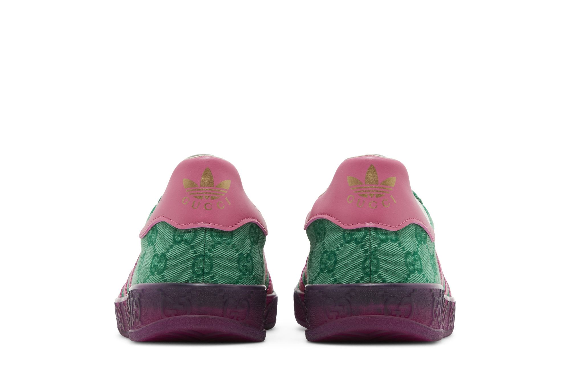 Details for (W) Gucci x adidas Gazelle 'Hijau GG Monogram' IE4795