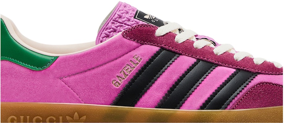 (W) Gucci x adidas ガゼル "ピンクベルベット" HQ7084 Order (W) Gucci x adidas ガゼル "ピンクベルベット" HQ7084