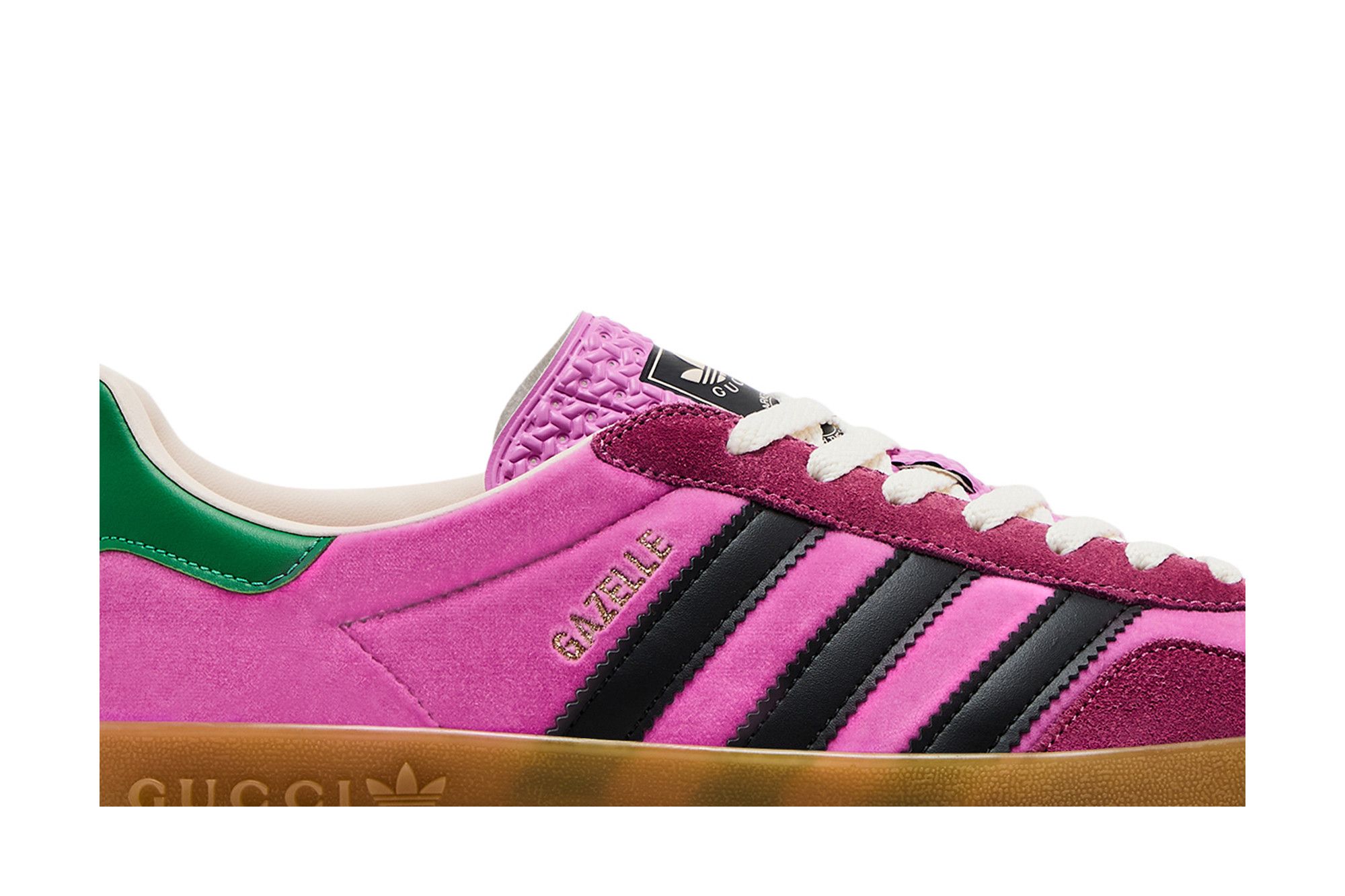 Lookbook (W) Gucci x 阿迪达斯 Gazelle '粉色天鹅绒' HQ7084