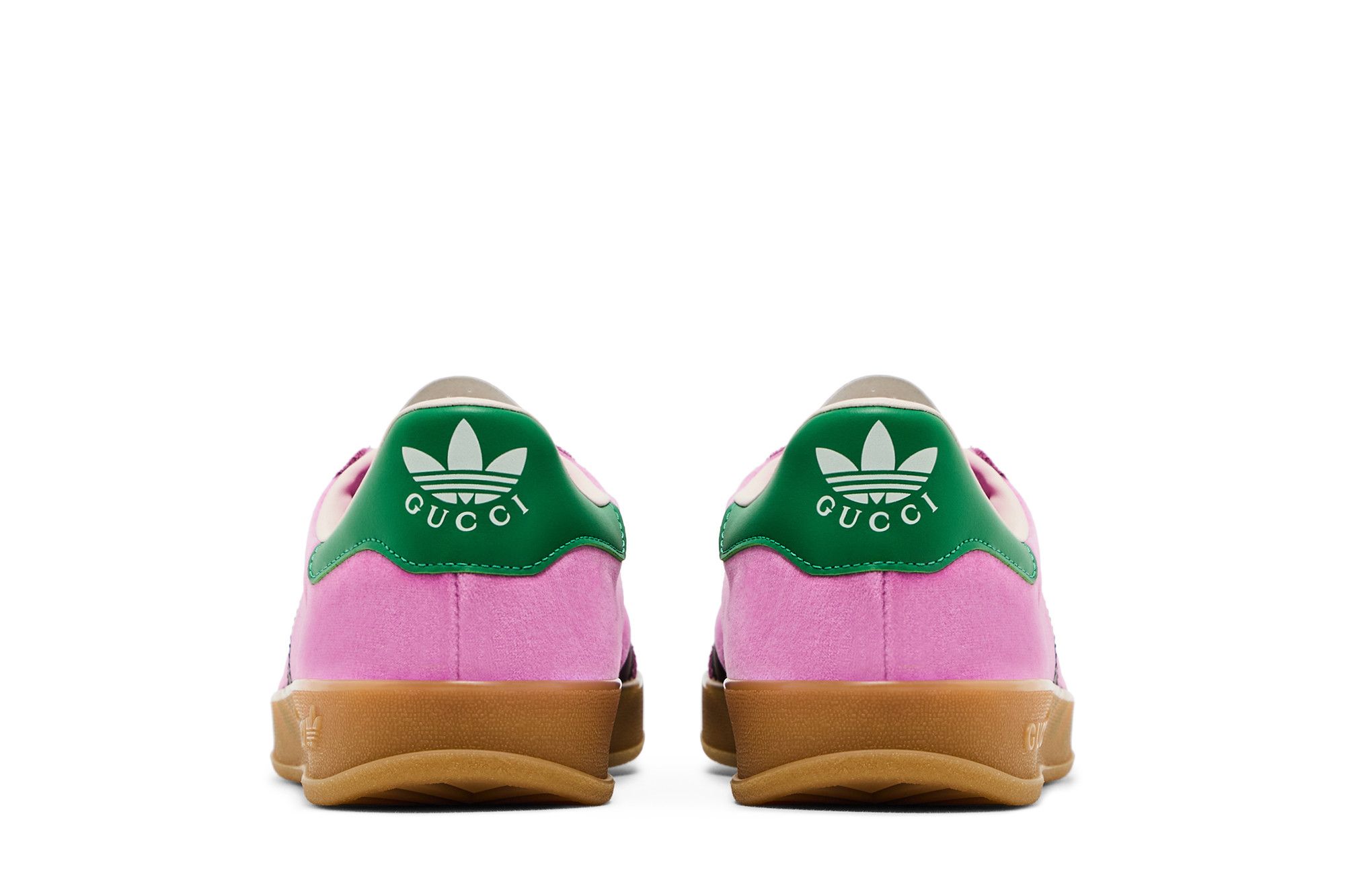 Sizing (W) Gucci x 阿迪达斯 Gazelle '粉色天鹅绒' HQ7084