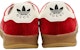 (W) Gucci x adidas Gazelle 'Red Velvet' Merah Baldu 707864-9STU0-6360