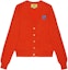 Buy (W) GUCCI x Adidas Originals 红色针织开衫 经典标志设计. 723366-XKCU9-7708