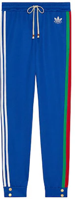 (W) 구찌 x 아디다스 오리지널스 블루 로고 스트라이프 니트 조거 팬츠 696269-XJEGU-4153 Buy (W) 구찌 x 아디다스 오리지널스 블루 로고 스트라이프 니트 조거 팬츠 696269-XJEGU-4153