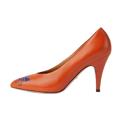 (W) Gucci adidas Originals High Heel 'Fashion Print Orange'