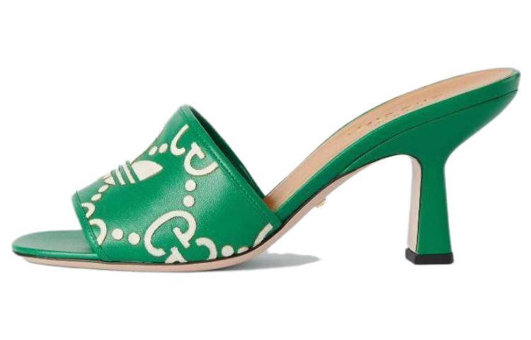 Buy (W) 구찌 x 아디다스 슬립온 (그린 레더) 722445-AAA3G-3748