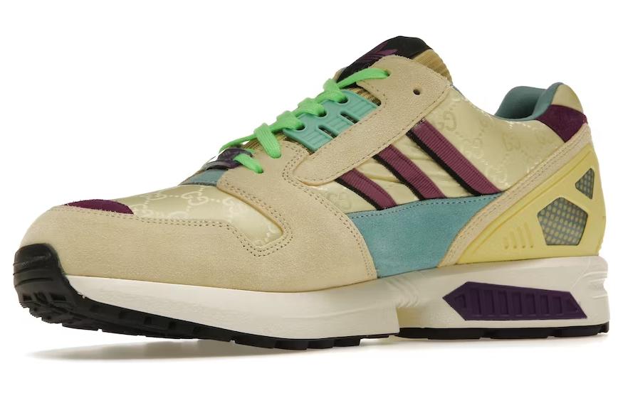 (W) Gucci Adidas Originals ZX 8000 GG Sneakers 'Beige Gold' 圖 3