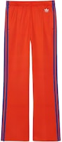 (Women) Gucci x ADIDAS Red Knit Logo Track Pants with Stripes 727535-XJEGU-7476 (Women) Gucci x ADIDAS Red Knit Logo Track Pants with Stripes 727535-XJEGU-7476