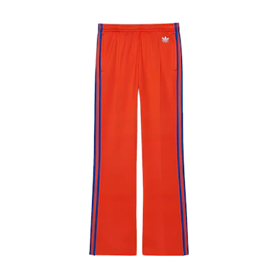 (Women) Gucci ADIDAS Red Knit Logo Track Pants with Stripes 727535-XJEGU-7476