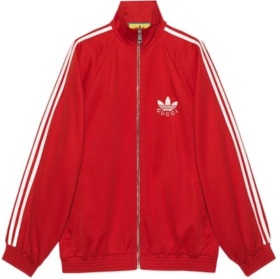 (W) Jaket Gucci x adidas Logo Merah Zip-Up Koleksi FW22 712952-XJEGU-6480 Buy (W) Jaket Gucci x adidas Logo Merah Zip-Up Koleksi FW22 712952-XJEGU-6480