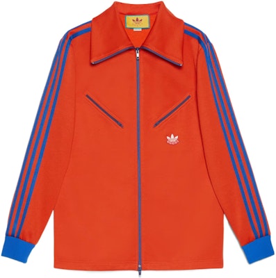 (W) Jaket Gucci x Adidas Logo Garis Oranye Kolaborasi FW22. 724623-XJEGU-7476 Buy (W) Jaket Gucci x Adidas Logo Garis Oranye Kolaborasi FW22. 724623-XJEGU-7476