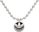Buy (Women) GUCCI x Adidas Trefoil Pendant 925 Silver Necklace for Women. 702788-JAACA-8163
