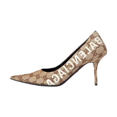(W) Balenciaga Gucci The Hacker Project Knife Pumps 'Beige'