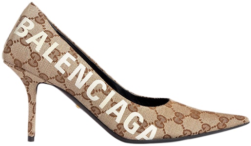 (W) Balenciaga x Gucci The Hacker Project Kasut Tumit Tinggi 'Beige' 676603-KQW00-9742 Order (W) Balenciaga x Gucci The Hacker Project Kasut Tumit Tinggi 'Beige' 676603-KQW00-9742