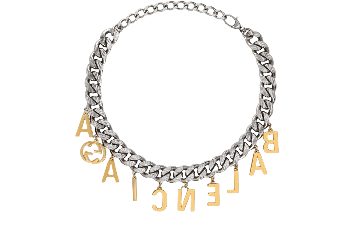 (Women) GUCCI Balenciaga The Hacker Project Choker with Handwritten Logo. 676858-I6125-8489 圖 3