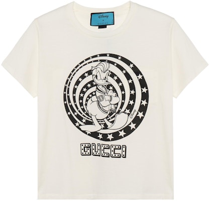 (Women) Gucci x Disney Collaboration Donald Duck Printed T-Shirt Beige 644674-XJDBE-9095 Buy (Women) Gucci x Disney Collaboration Donald Duck Printed T-Shirt Beige 644674-XJDBE-9095