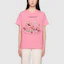 Shop (W) GUCCI x 迪士尼 唐老鸭 粉色卡通T恤 580762-XJDBH-5358