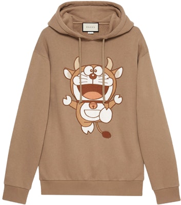 (W) 구찌 x 도라에몽 브라운 자수 캐주얼 후디 615061-XJDIO-2597 Buy (W) 구찌 x 도라에몽 브라운 자수 캐주얼 후디 615061-XJDIO-2597