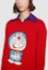 Details for (W) GUCCI x Doraemon Sweater Merah Kartun Longgar Wanita. 655654-XKBVW-6076
