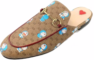 (Women) Gucci x Doraemon Princetown Slippers 'Neutral' 655038-2TU10-8967 (Women) Gucci x Doraemon Princetown Slippers 'Neutral' 655038-2TU10-8967
