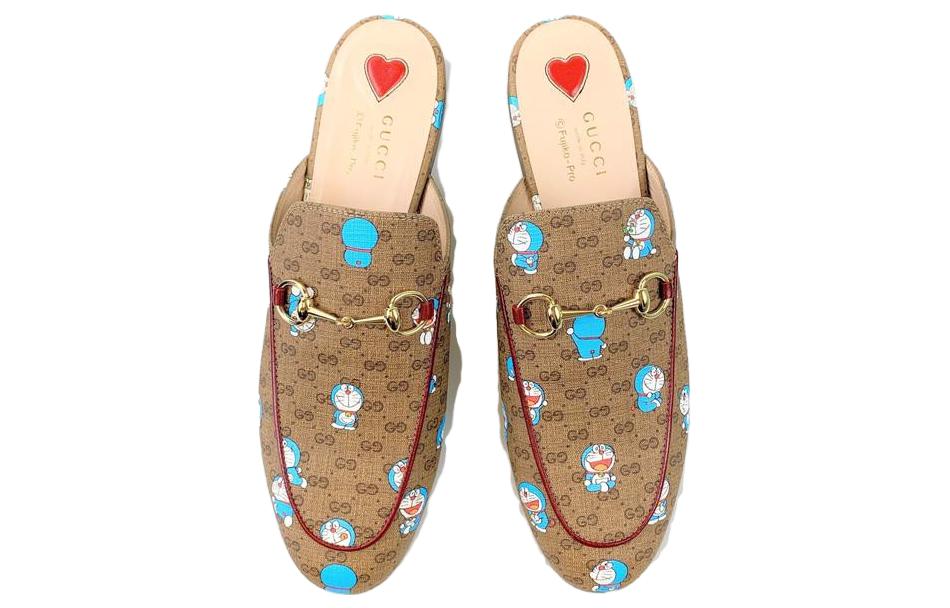 Order (W) グッチ×ドラえもん プリンスタウン スリッパ (ニュートラル) 655038-2TU10-8967