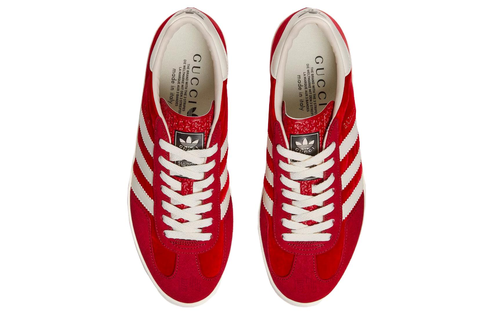 Shop (W) Gucci x Gazelle ''Roter Samt'' 707871-9STU0-6360