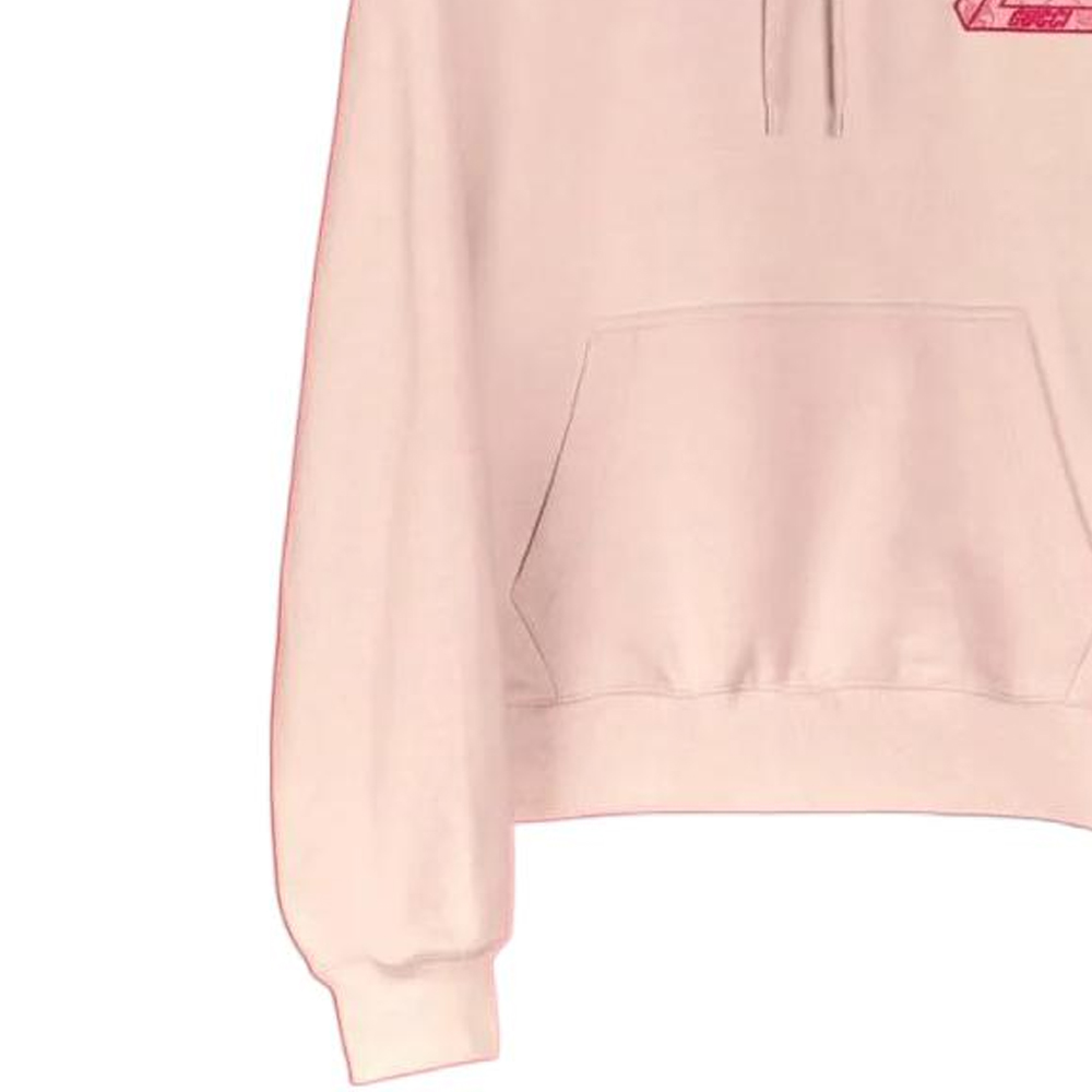 (Women) GUCCI PALACE FW22  Pink Logo Print Long Sleeve Hoodie. 720348XJE1A5997 圖 5