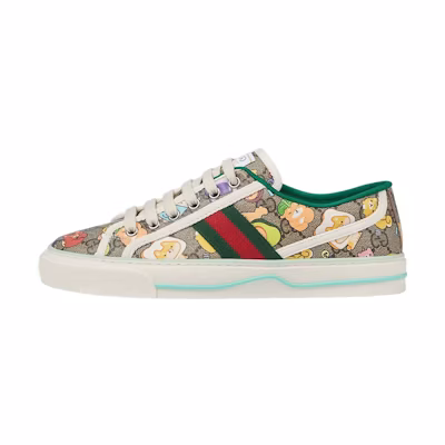 (W) Gucci Pikarar Tennis 1977 Shoes 'Animal Print'